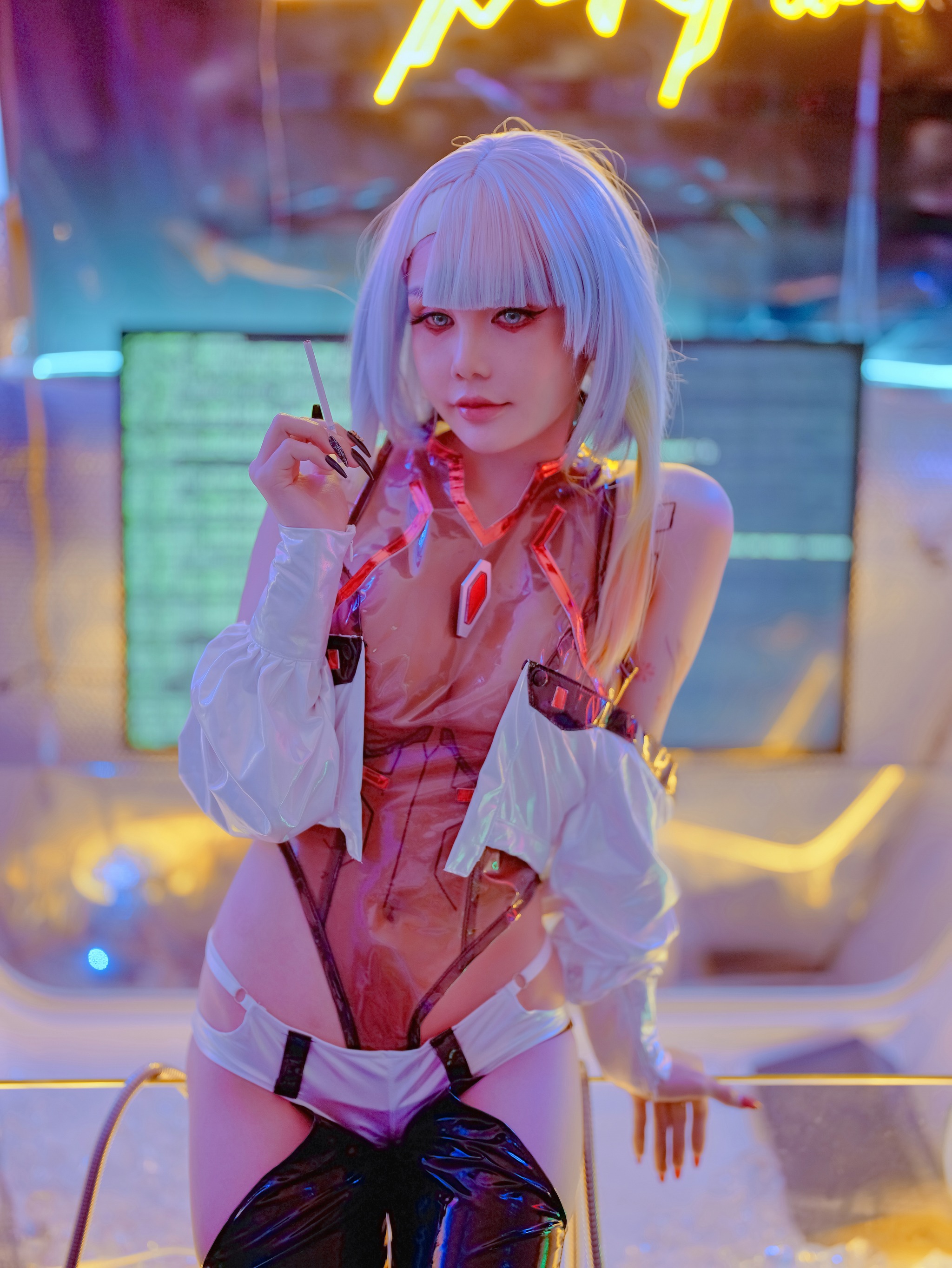 图片[1]-Joyce Lin2x – NO.050 Lucy (Cyberpunk Edgerunners)[51P]-XikXak